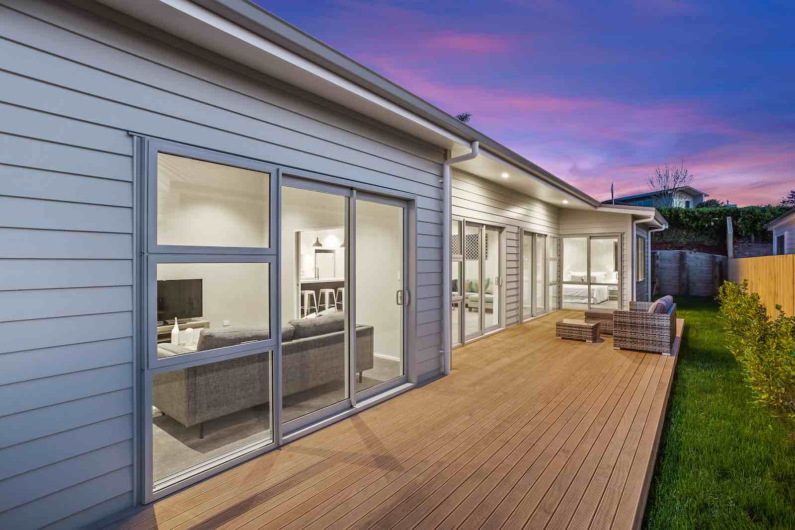 New Build Outdoor decks Double Glazing HighEnd Homes